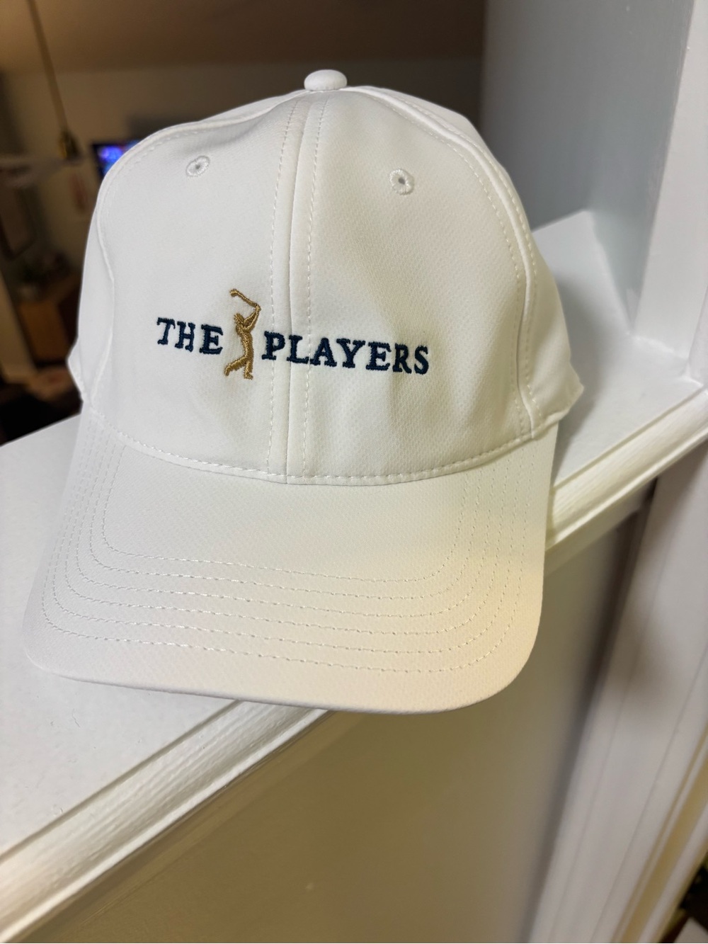 TPC Embroidered Logo White Golf Cap